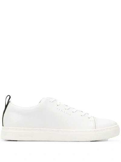 Shop Ps By Paul Smith Lee Lace-up Sneakers In White