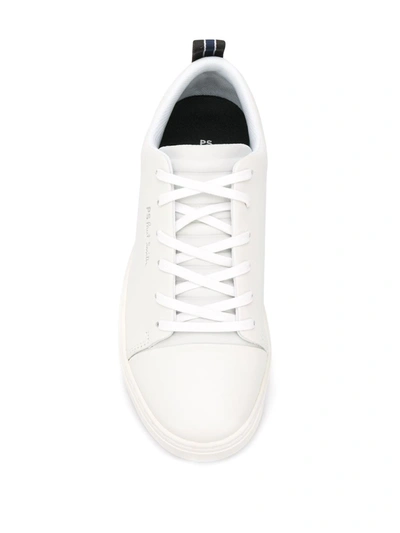 Shop Ps By Paul Smith Lee Lace-up Sneakers In White