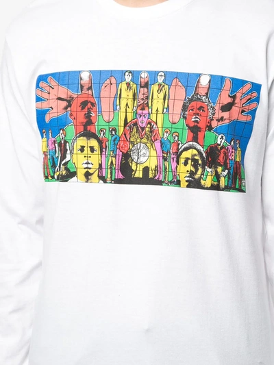 Shop Supreme X Gilbert & George Death After Life T-shirt In White