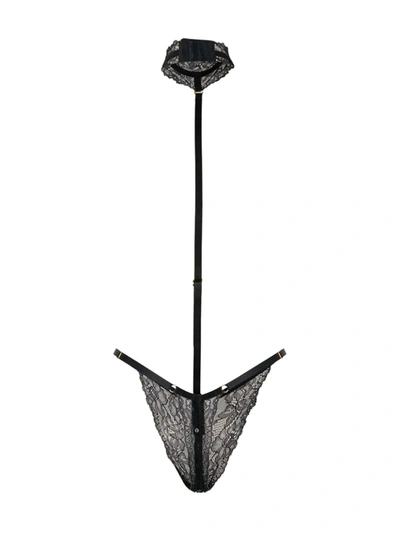 Maison Close Le Petit Secret Open Thing Harness In Black