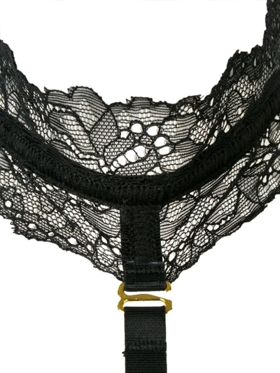 Shop Maison Close Le Petit Secret Open Thing Harness In Black