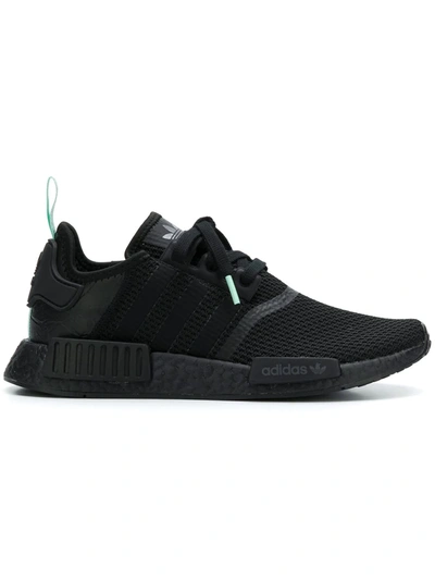 Adidas Originals Women's Nmd R1 Casual Shoes, Black In Black