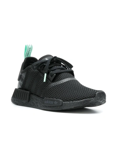 Adidas Originals Women's Nmd R1 Casual Shoes, Black In Black