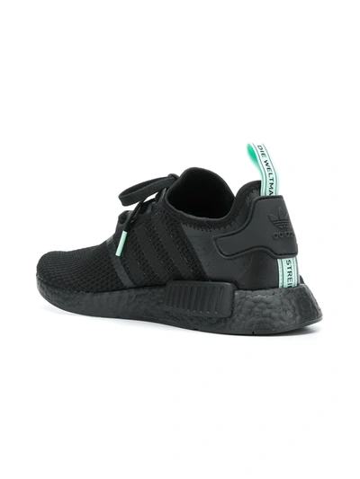 Adidas Originals Women's Nmd R1 Casual Shoes, Black In Black
