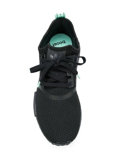 Adidas Originals Women's Nmd R1 Casual Shoes, Black In Black