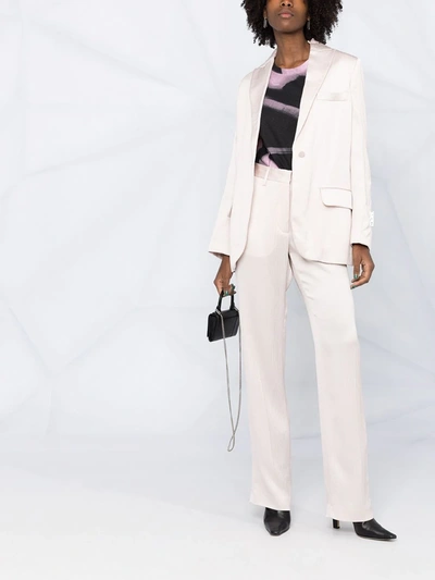 Shop Off-white Tomboy Single-breasted Blazer In Pink