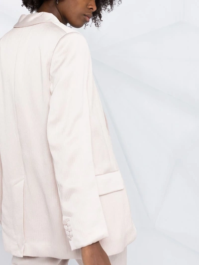 Shop Off-white Tomboy Single-breasted Blazer In Pink