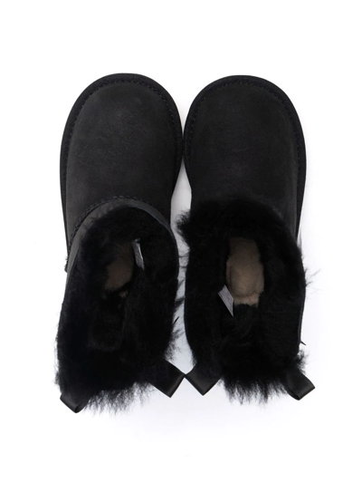 Ugg Bailey Bow Ii Ankle Boots In Black