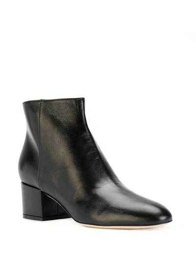 Shop Sergio Rossi Classic Ankle Boots In Black
