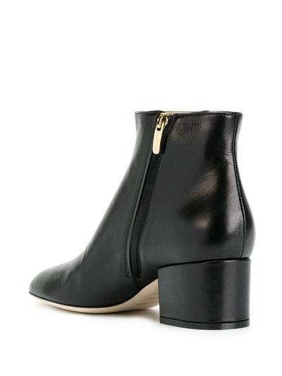Shop Sergio Rossi Classic Ankle Boots In Black