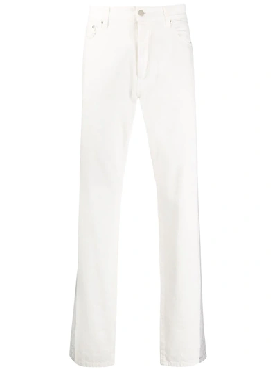 Shop Ambush Side Panel Loose Fit Jeans In White