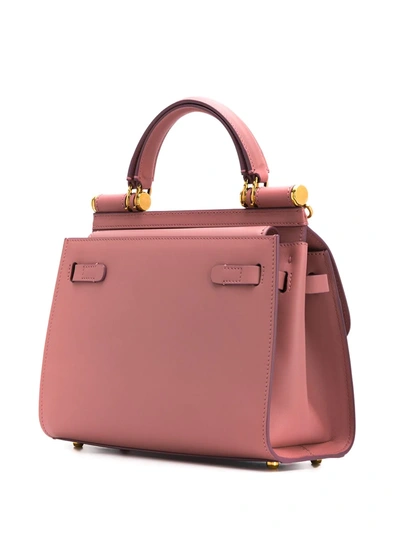 Shop Dolce & Gabbana Sicily 58 Shoulder Bag In Pink