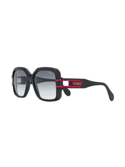 Shop Cazal 623302 Oversize Sunglasses In Black