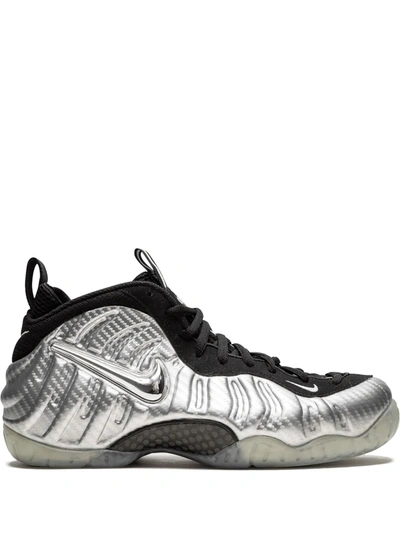 Shop Nike Air Foamposite Pro "silver Surfer" Sneakers