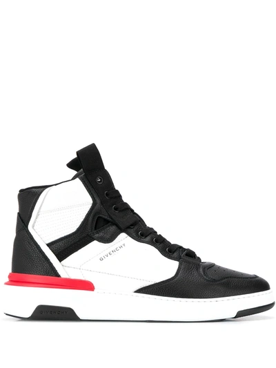 Shop Givenchy Wing High-top Sneakers In Black