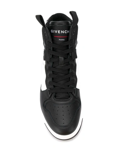 Shop Givenchy Wing High-top Sneakers In Black