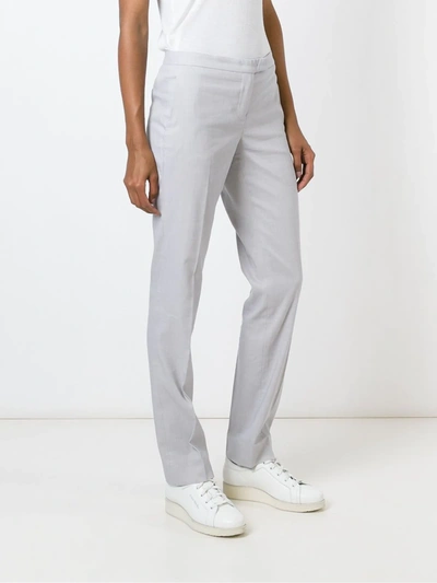 Pre-owned Jil Sander Vintage Straight Leg Trousers In Grey