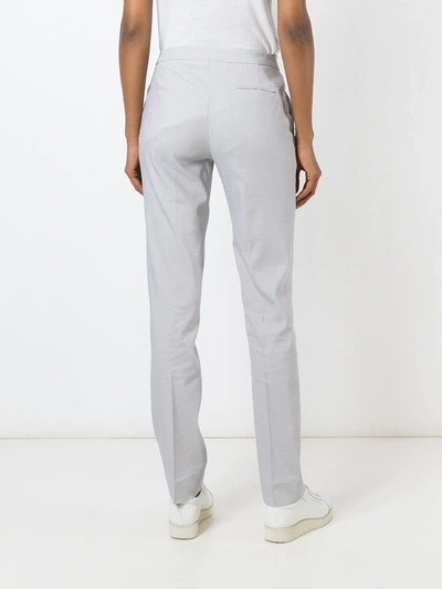 Pre-owned Jil Sander Vintage Straight Leg Trousers In Grey
