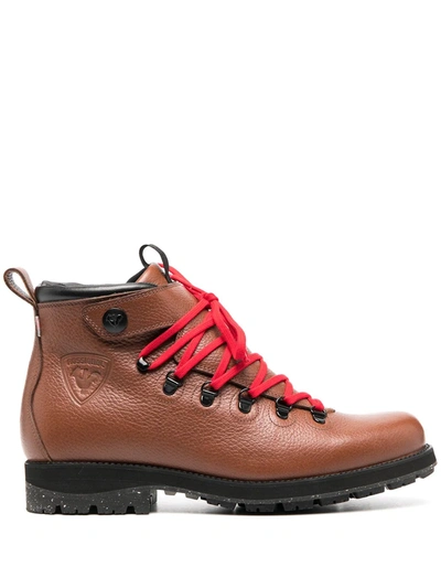 Shop Rossignol 1907 Chamonix Boots In Brown