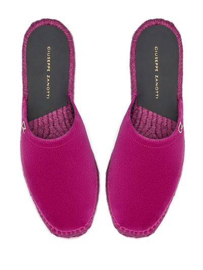 Shop Giuseppe Zanotti Lydie Espadrilles In Pink