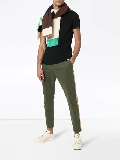 Orlebar Brown Sammy Basic Round-neck T-shirt In Black