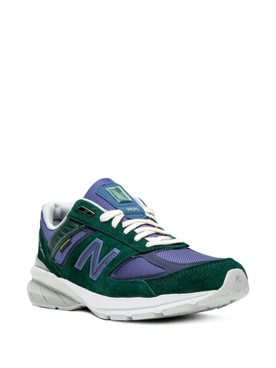 New Balance X Aime Leon Dore 990 V5 Sneakers In Green