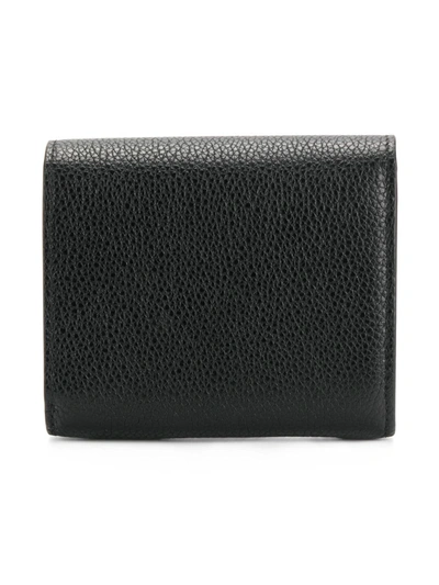 Shop Mulberry Grained Leather Small Continental Wallet In Black