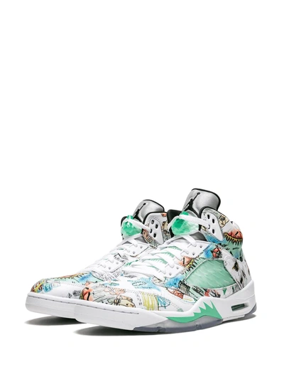 Shop Jordan Air  5 Retro "wings" Sneakers In Multicolour