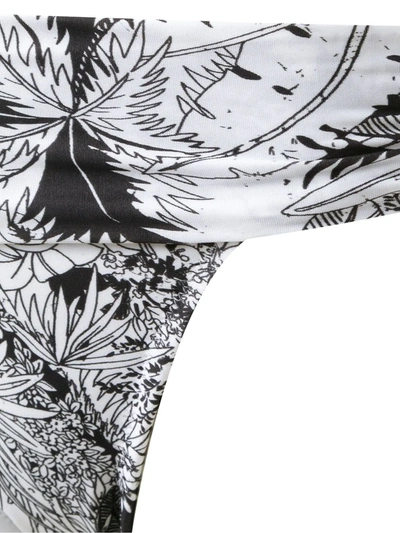Amir Slama Printed Bikini Set In White