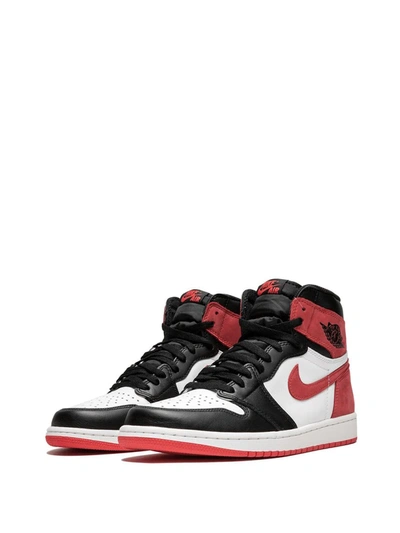 Jordan Air  1 Retro High Og "track Red" Sneakers In Red