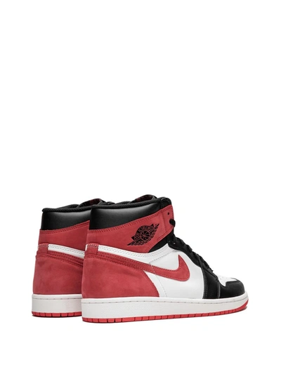 Jordan Air  1 Retro High Og "track Red" Sneakers In Red