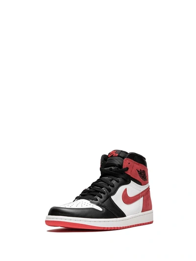Jordan Air  1 Retro High Og "track Red" Sneakers In Red