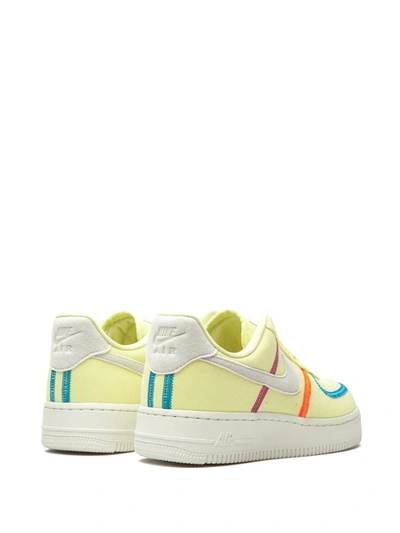 Shop Nike Air Force 1 '07 Lx "life Lime" Sneakers In Yellow