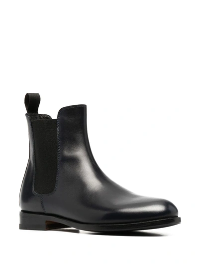 Scarosso Elena Chelsea Boots In Blue