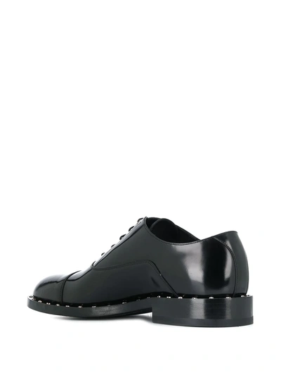 Shop Jimmy Choo Falcon Star-embellished Oxford Shoes In Black