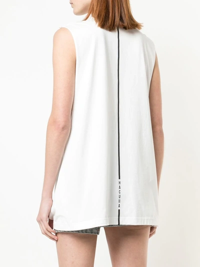 Haculla Printed Tank Top In White