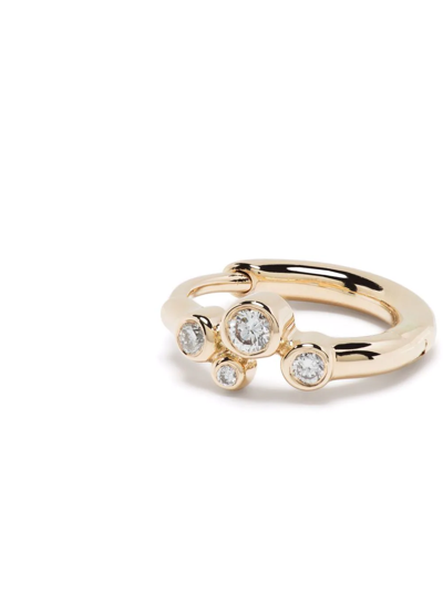 Maria Black 14kt Yellow Gold Elena Diamond Huggie Earring In Gold