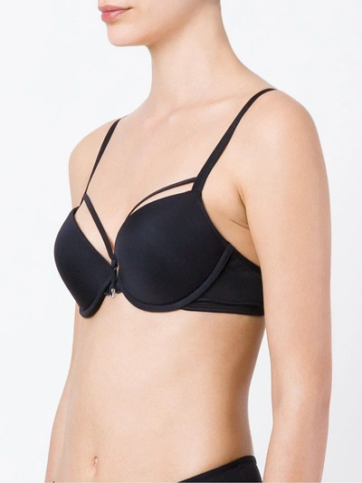 Shop Marlies Dekkers Space Odyssey Push Up Bra In Black