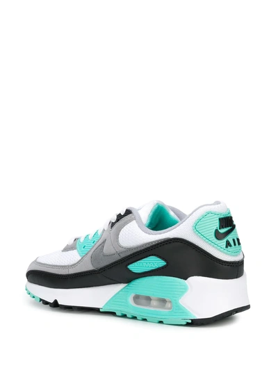 Shop Nike Air Max 90 "turquoise" Sneakers In White