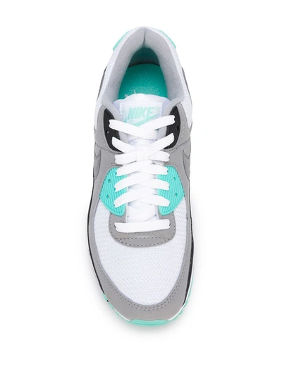 Shop Nike Air Max 90 "turquoise" Sneakers In White