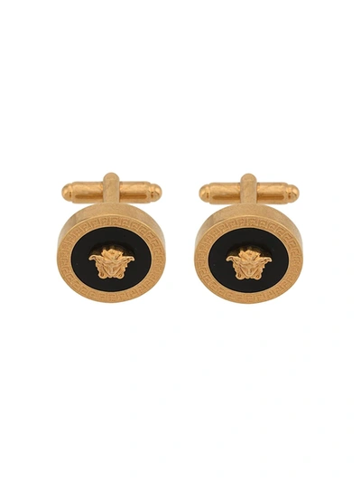Versace Medusa Cufflinks In Gold