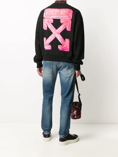 Shop Off-white Marker Arrows Sweatshirt In Black