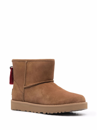 Shop Ugg Suede Ankle Boots In 中性色