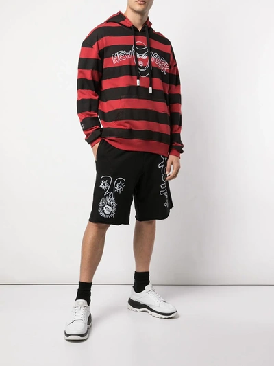 Haculla Felon Track Shorts In Black