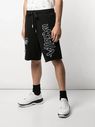 Shop Haculla Felon Track Shorts In Black