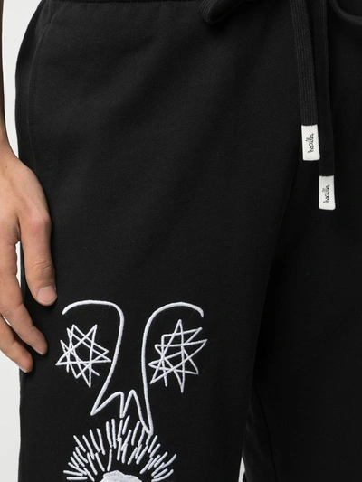 Haculla Felon Track Shorts In Black
