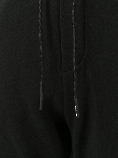 Shop Polo Ralph Lauren Logo-print Fleece Track Pants In Schwarz