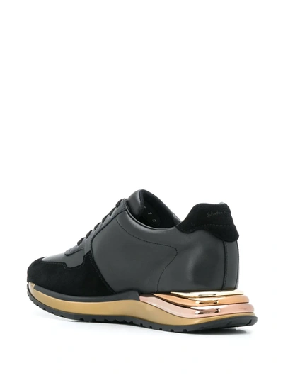 Ferragamo Brooklyn Sneakers In Black