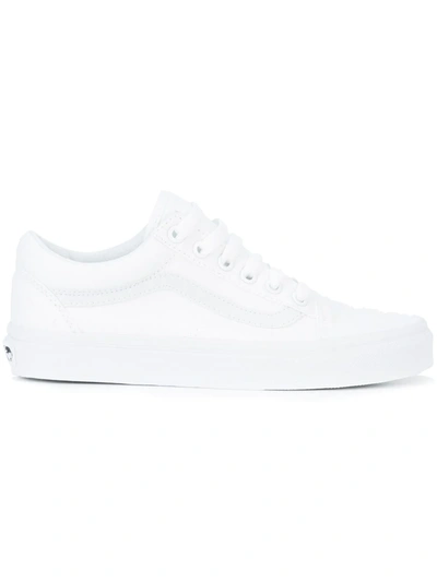 Shop Vans Old Skool Sneakers In White