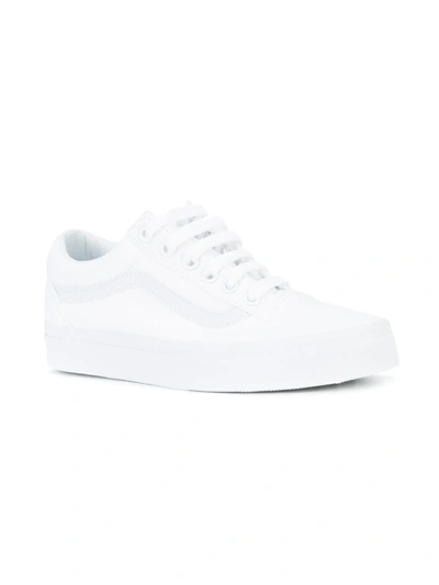Vans White Og Old Skool Lx Vlt Sneakers